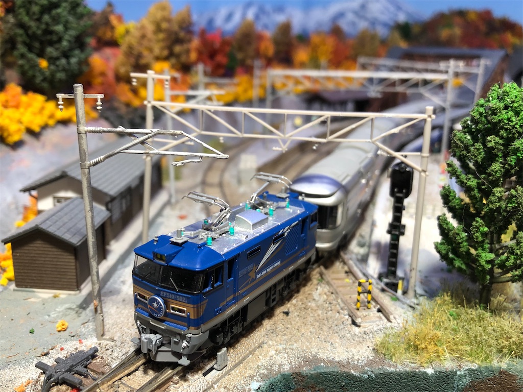 BトレN化】EF510-500北斗星色 - いまさらながらショーティーにハマる