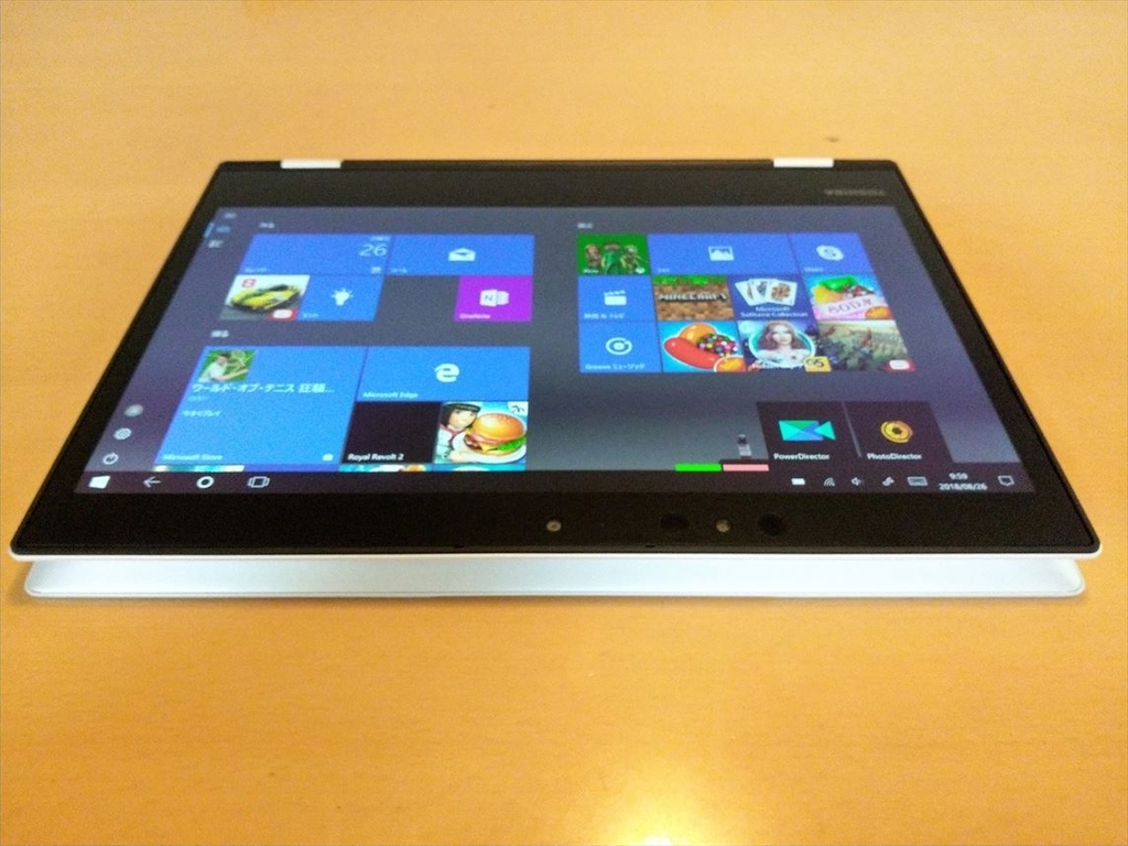 TOSHIBAの2-in-1 PC「dynabook VZ62/F」を購入した - 初老のボケ防止日記