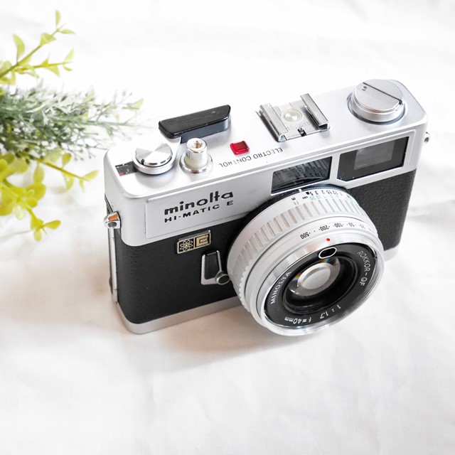 MINOLTA HI-MATIC Eの使い方♪ - 〔BLOG〕パピオカメラ│フィルム