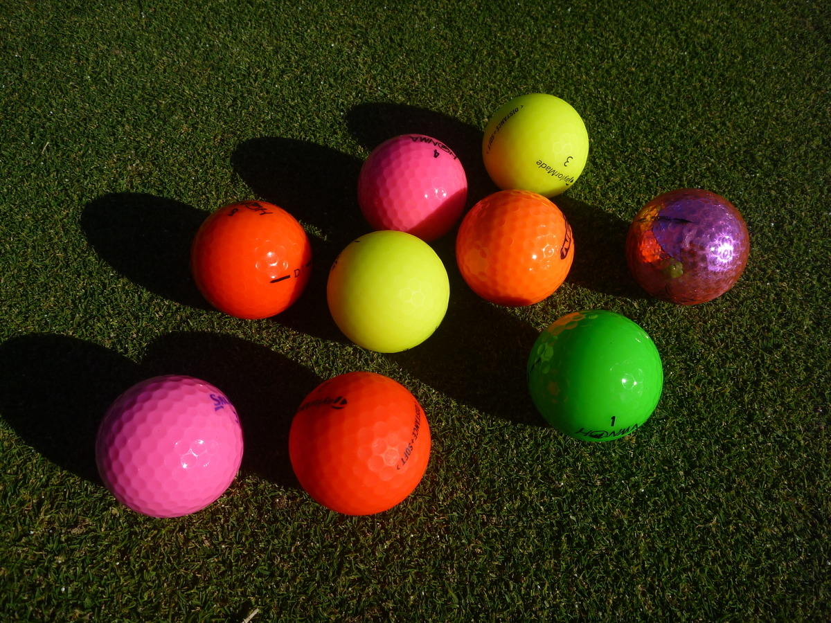 カラフルなボール！ - ゴルフの王道から少しそれた話