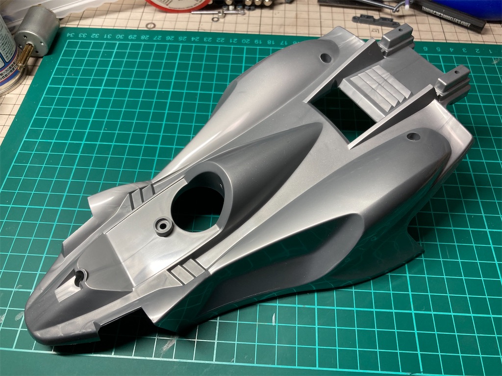 タミヤQD(クイックドライブ)マンタレイ レストアその④ 30年の時を越え