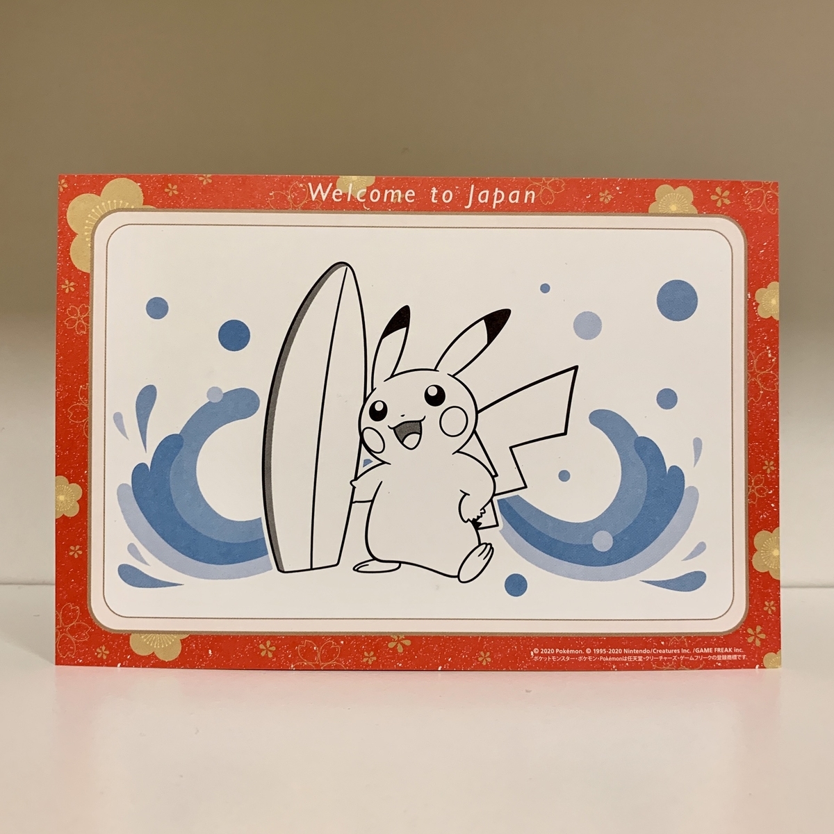 なみのりピカチュウのポストカード ららぽーとTOKYO-BAY - ポケモン