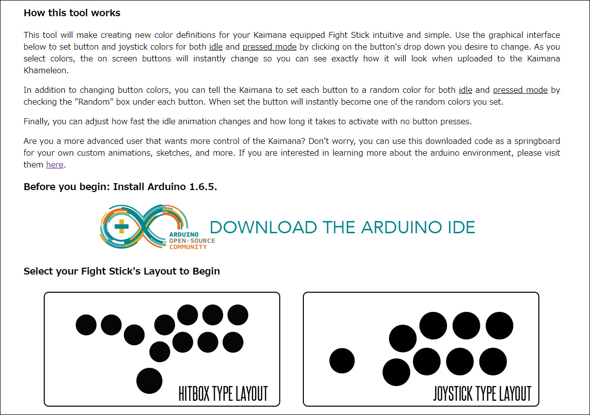 ボタン連動でアケコンのLEDを光らせる「Kaimana Mini LED Driver
