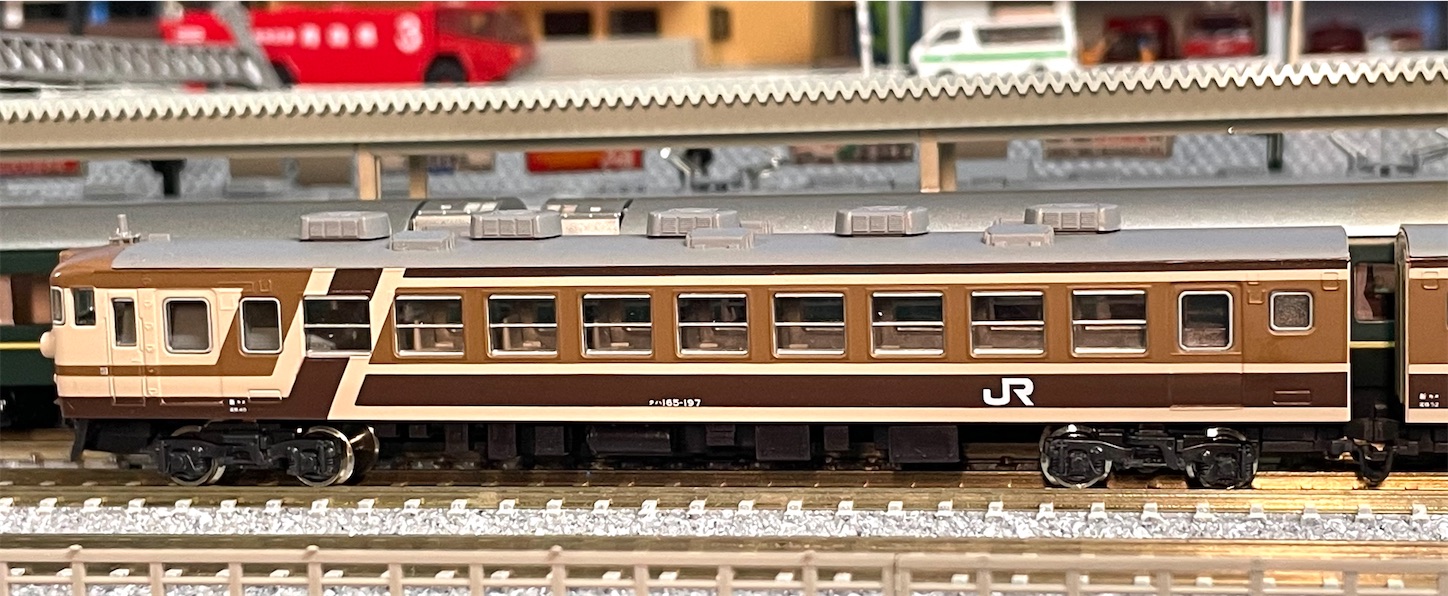 KATO 165系ムーンライト(茶編成) - 休日の屋根裏