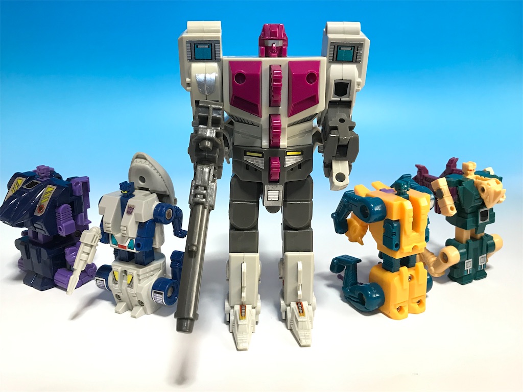 知力だけが全てじゃない。トランスフォーマー D-84 テラートロン合体