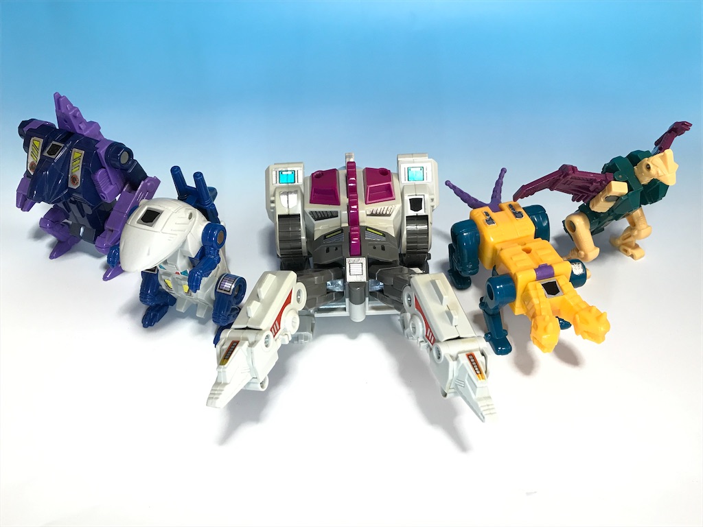 知力だけが全てじゃない。トランスフォーマー D-84 テラートロン合体
