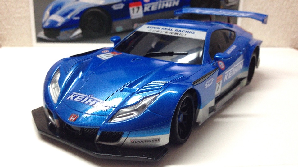 ミニッツ HSVをGT500「KEIHIN」カラーに塗装！ - リッキーの