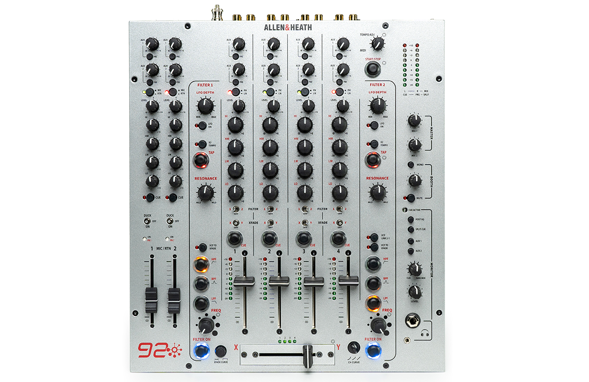 ALLEN & HEATHのロングセラーDJミキサーXONE:92発売20周年記念モデル