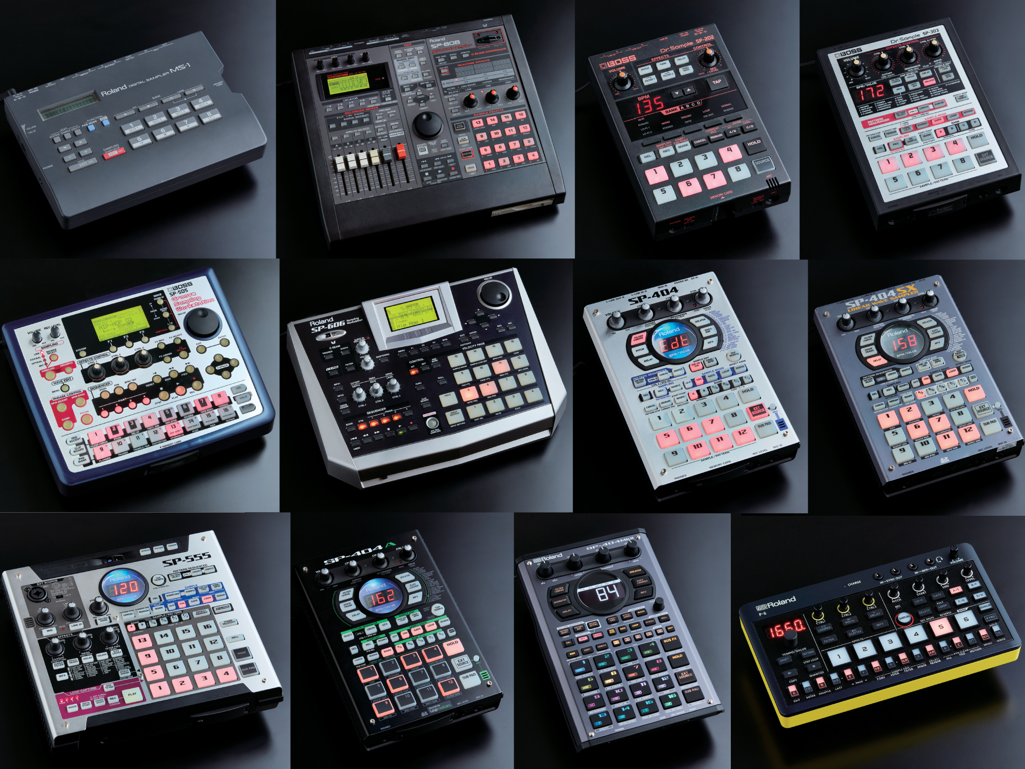 Roland/BOSS サンプラーの系譜】SP-404含む、全12機種を振り返る