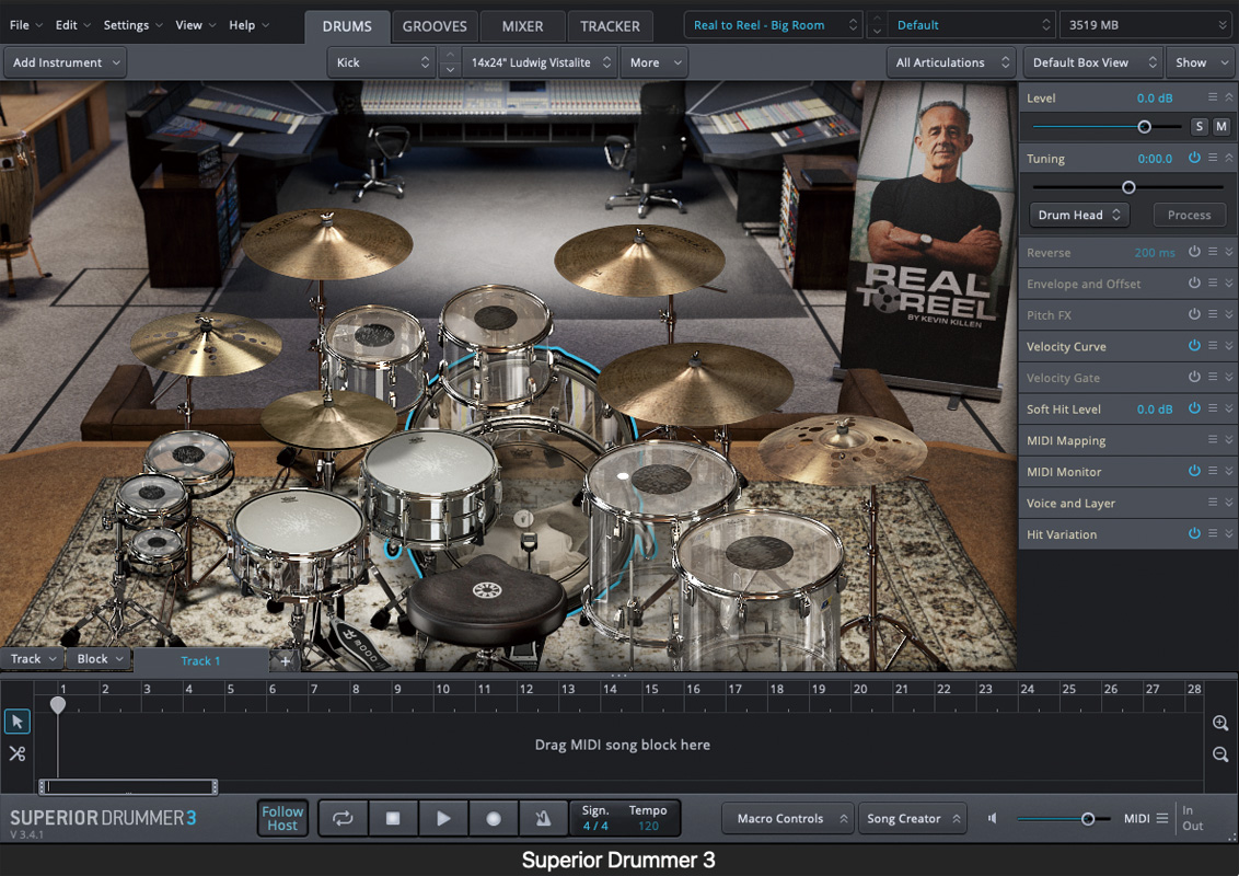 U2／ボウイらを手掛けたエンジニアのドラム音源 TOONTRACK SDX - Real