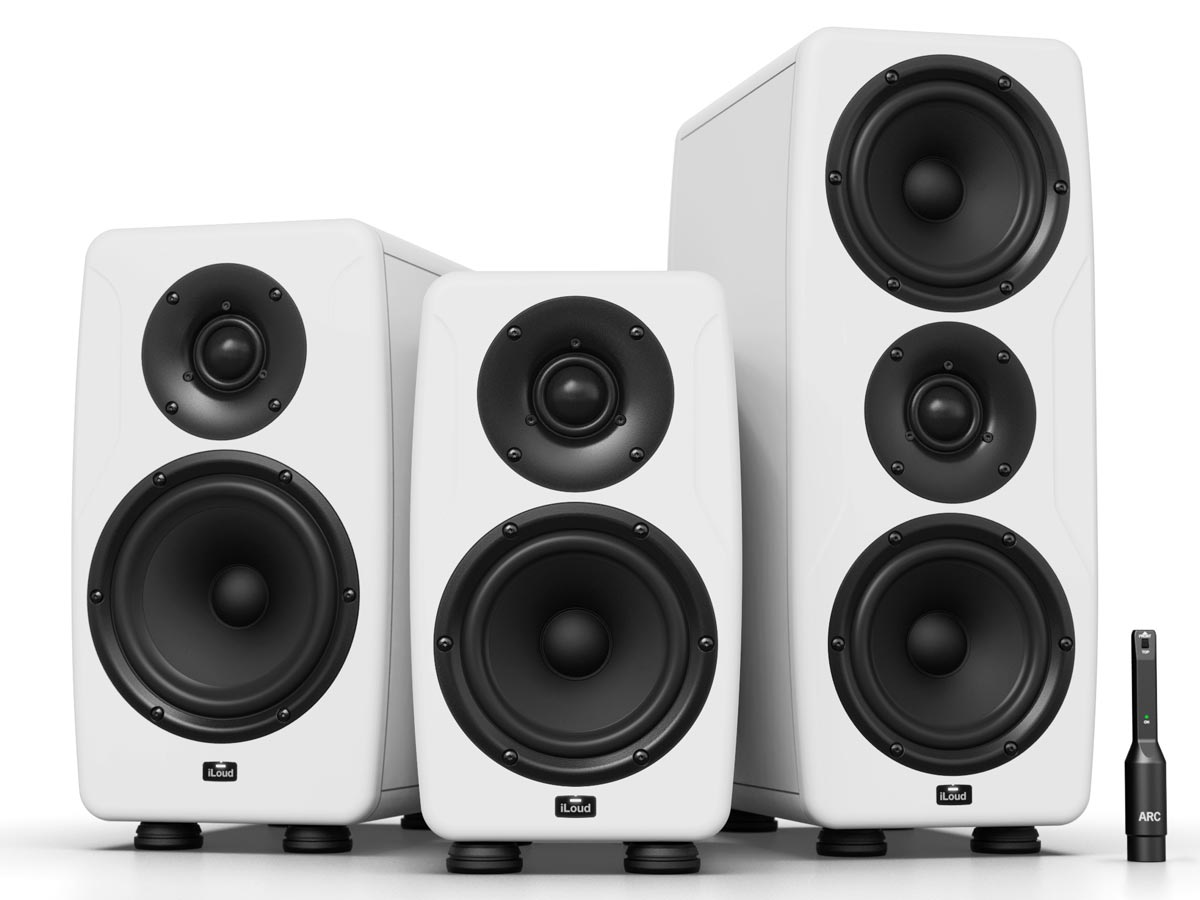 リニアフェイズ・スタジオ・モニターIK MULTIMEDIA iLoud Precisionに