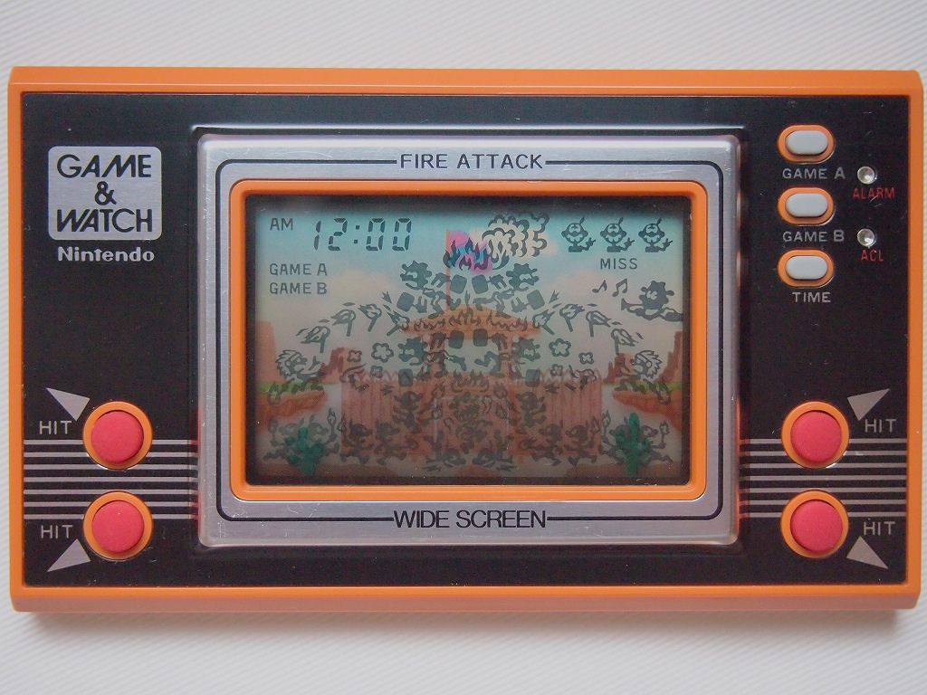 第16作】 ID-29 ファイアアタック - どこでもGAME&WATCH ～ゲーム