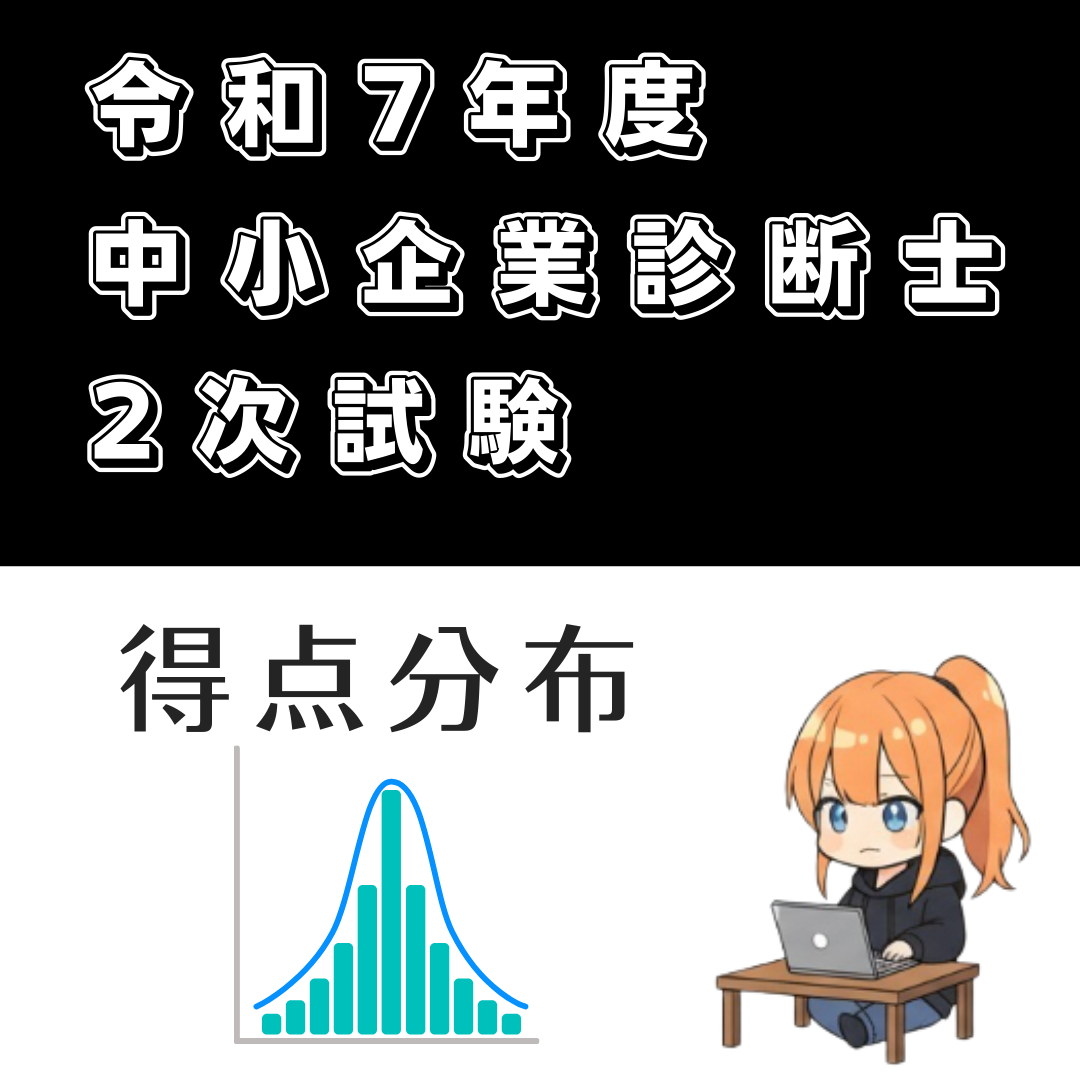 中小企業診断士 令和7年度 2次試験 得点解析速報 - とりあえず診断士に
