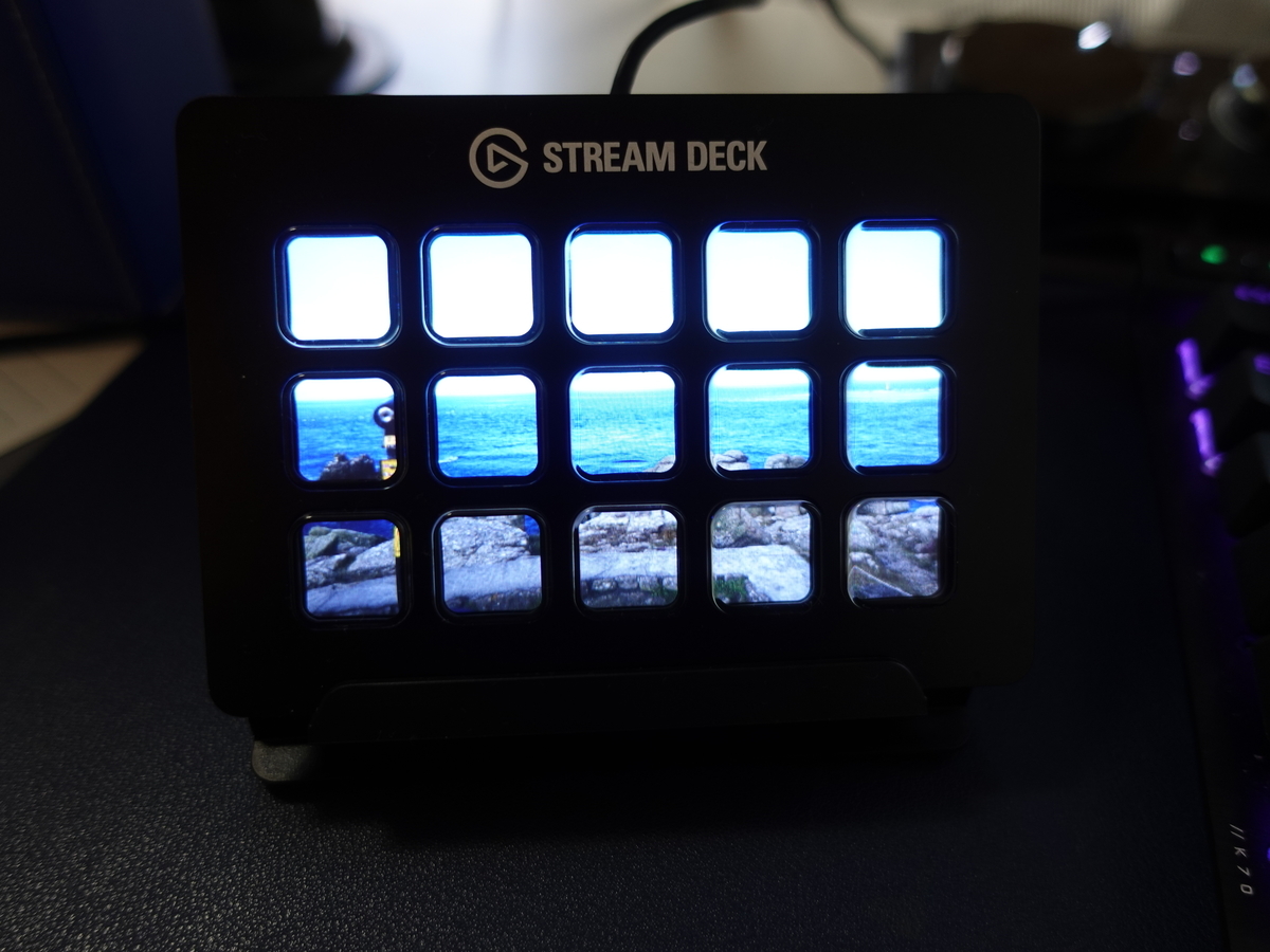 Elgato STREAM DECK 15ボタンのレビュー】ワンタッチで作動する