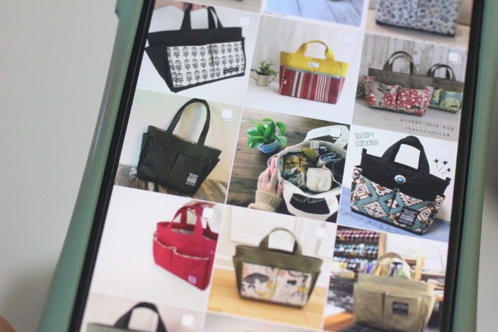 ポケットいっぱいで便利！なトートバック♪ - 主婦のミシン