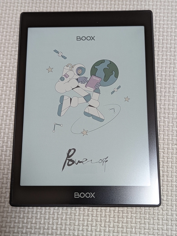 カラー対応】BOOX Nova Air Cが届いた！カラーもいいけど、モノクロが