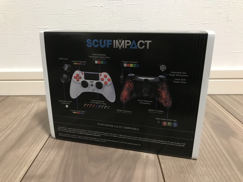 レビュー】プロゲーマー御用達のPS4プロコン SCUF IMPACT（スカフ