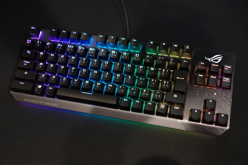 ROG Strix Scope TKL レビュー】超かっこいい日本語配列テンキーレス