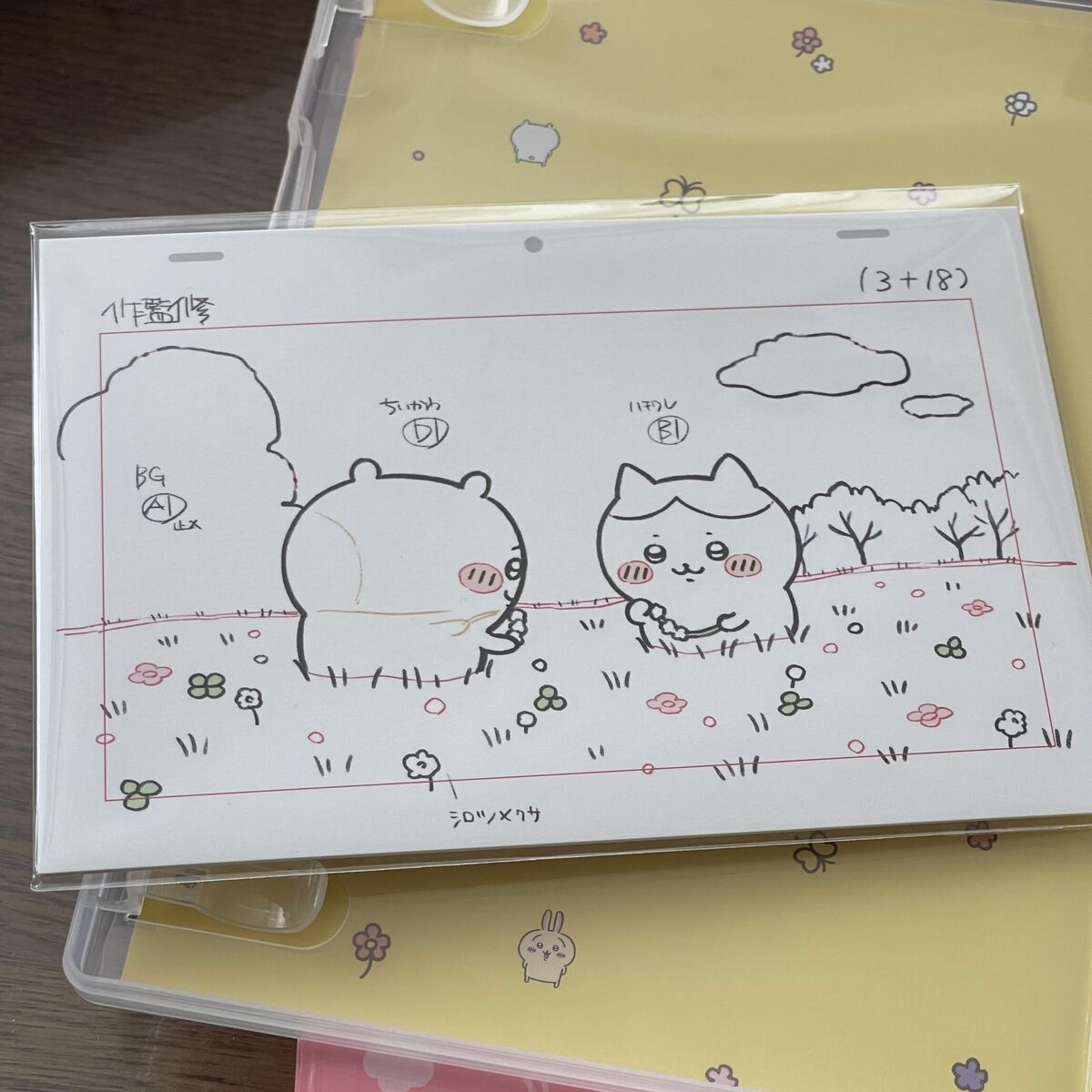 アニメちいかわ 豪華版1のBlu-rayが到着！アクリルブロックと