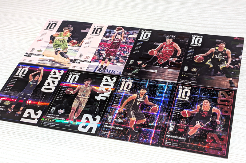 B.LEAGUE開幕10周年！ 歴代レジェンドから現役スター選手まで全81種類