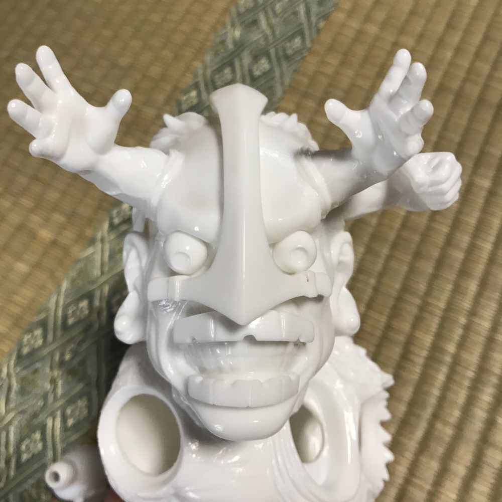 稲坂浩臣造形工房-STUDIO24 / COMPLEX LAND:And1[無彩色(白)ソフビ