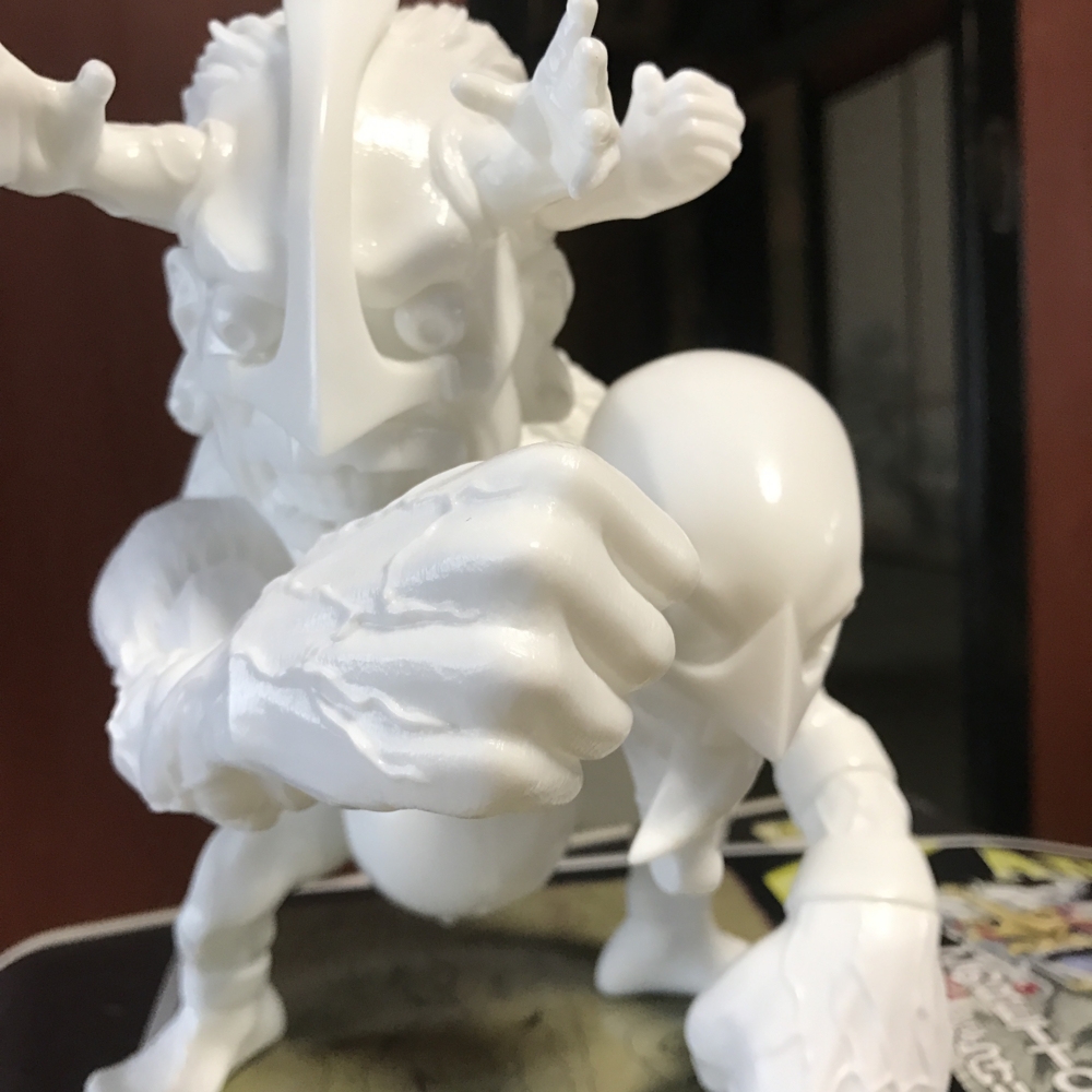 稲坂浩臣造形工房-STUDIO24 / COMPLEX LAND:And1[無彩色(白)ソフビ