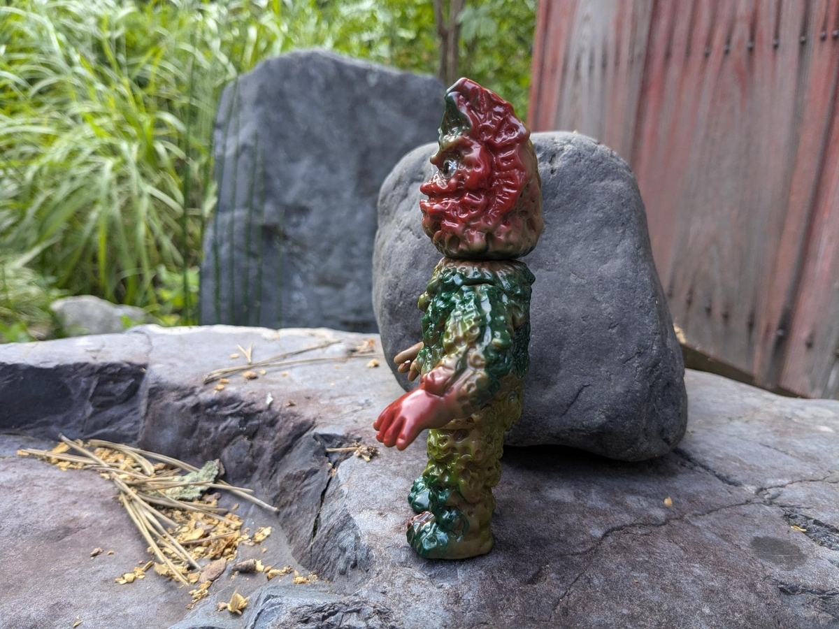 ぶたのはな / ソフト焼き玩具:ケロニア[カーキ色]〈+Eng sub〉 - smogbom