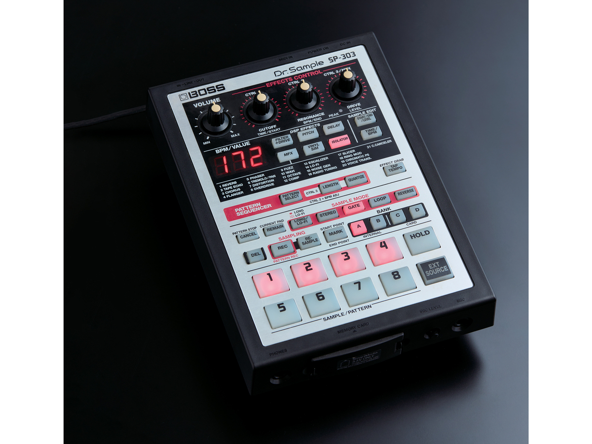 Roland/BOSSサンプラーの系譜】Roland SP-303（2001年）〜エフェクトや