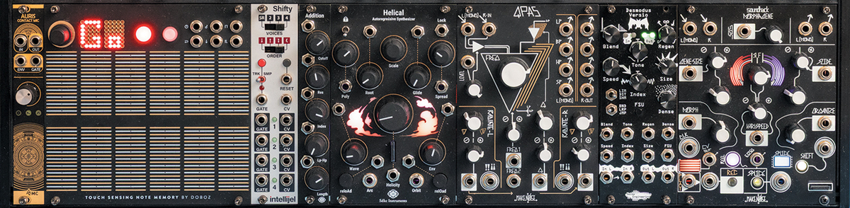 Yumi Iwakiのモジュラーシンセ・システム 〜Norns ShieldとJust