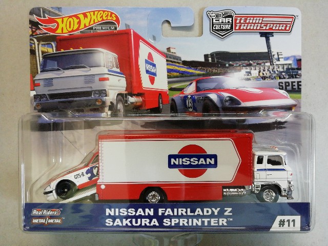 ホットウィール】カーカルチャー TEAM TRANSPORT NISSAN FAIRLADY Z