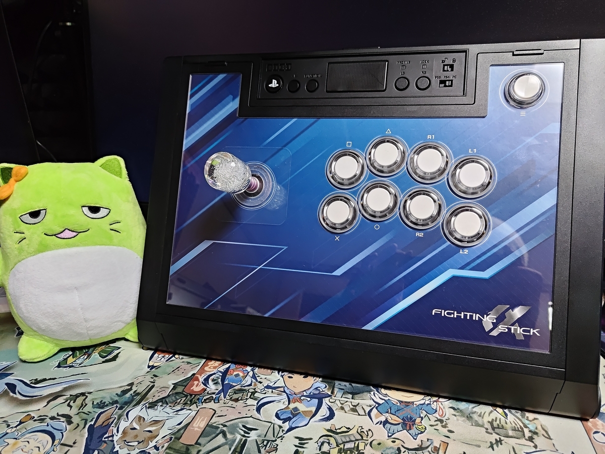 アケコンカスタムのお話 第一話【レバーとボタン交換編】 - 140字以上