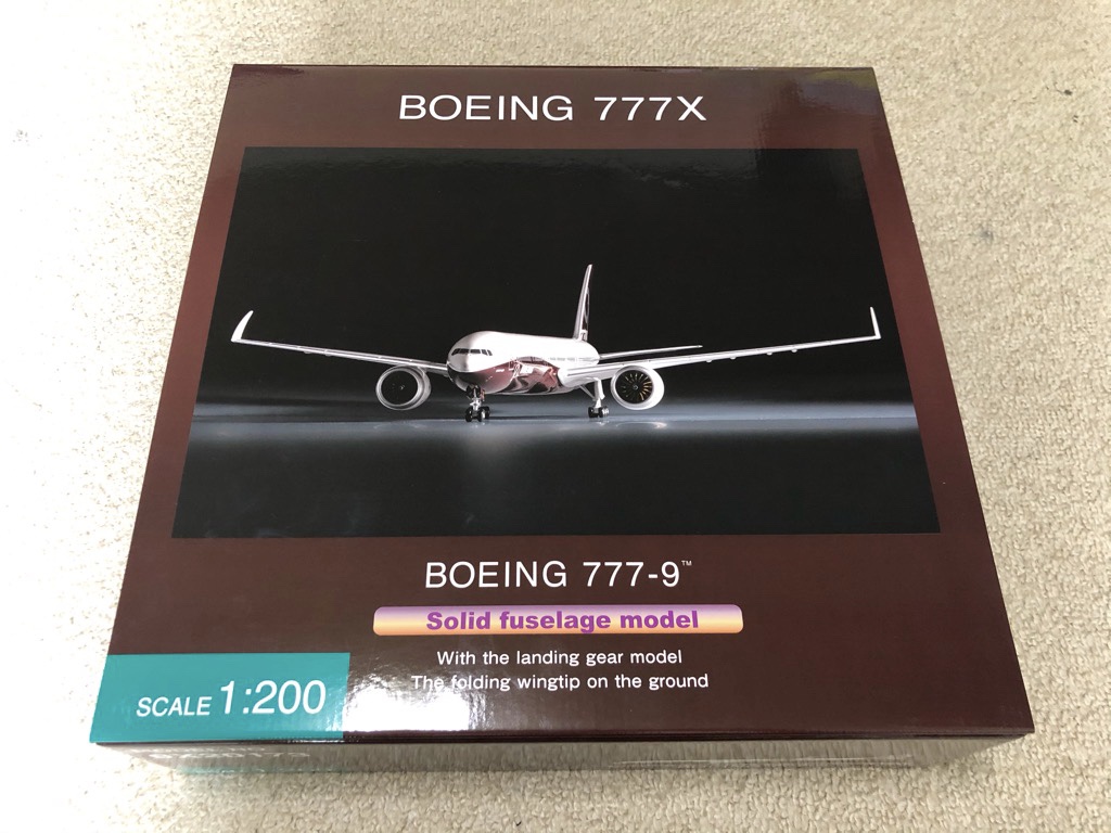 ボーイングの最新鋭機！ B777-9 1/200スケールモデル♫ - レゴシティの