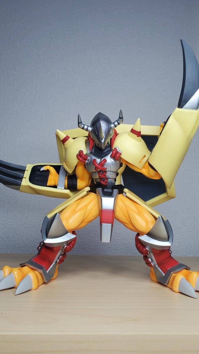 一番くじ デジモンアドベンチャー B賞ウォーグレイモンフィギュア 紹介