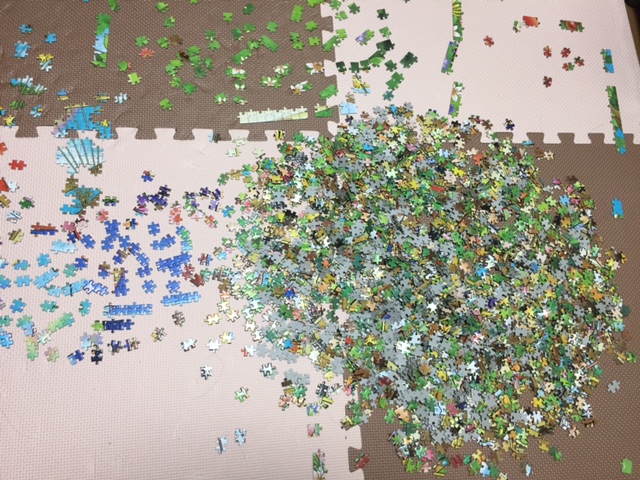 ◇ジグソーパズル◇スヌーピー 「ツリーハウス」 3000ピース完成