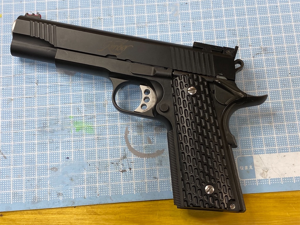 M1911カスタムのグリップセーフティを交換してみた