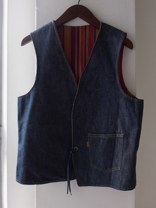 1970s Vintage LEVI'S Denim Vest ヴィンテージリーバイスリバーシブル