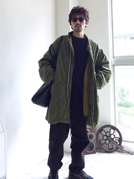 1968y Vintage U.S.ARMY M-65 Shell Parka Aluminum Zipper