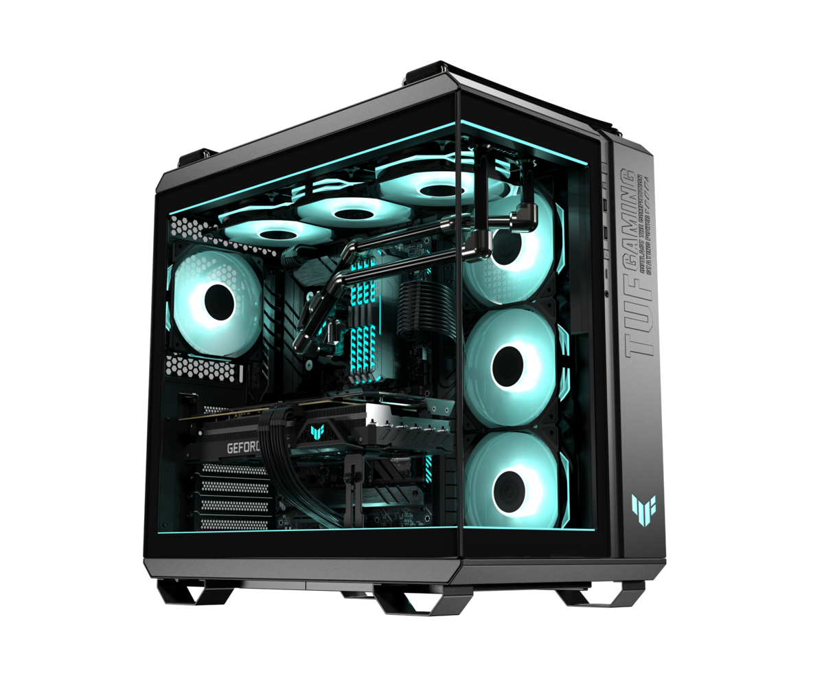 ASUS TUF Gaming GT502 Horizon】ピラーレスデザインの革新PCケース