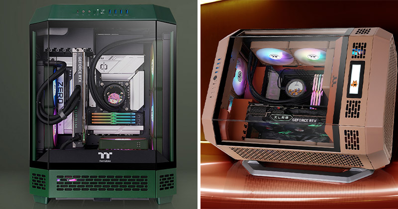 Thermaltake The Tower 600｜背面コネクタ対応×八角柱ミドルタワー