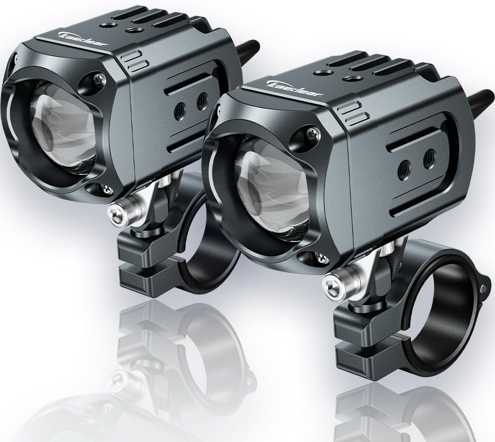 ツーリング中でも見えやすい！フォグランプを使って暗いライトを明るく