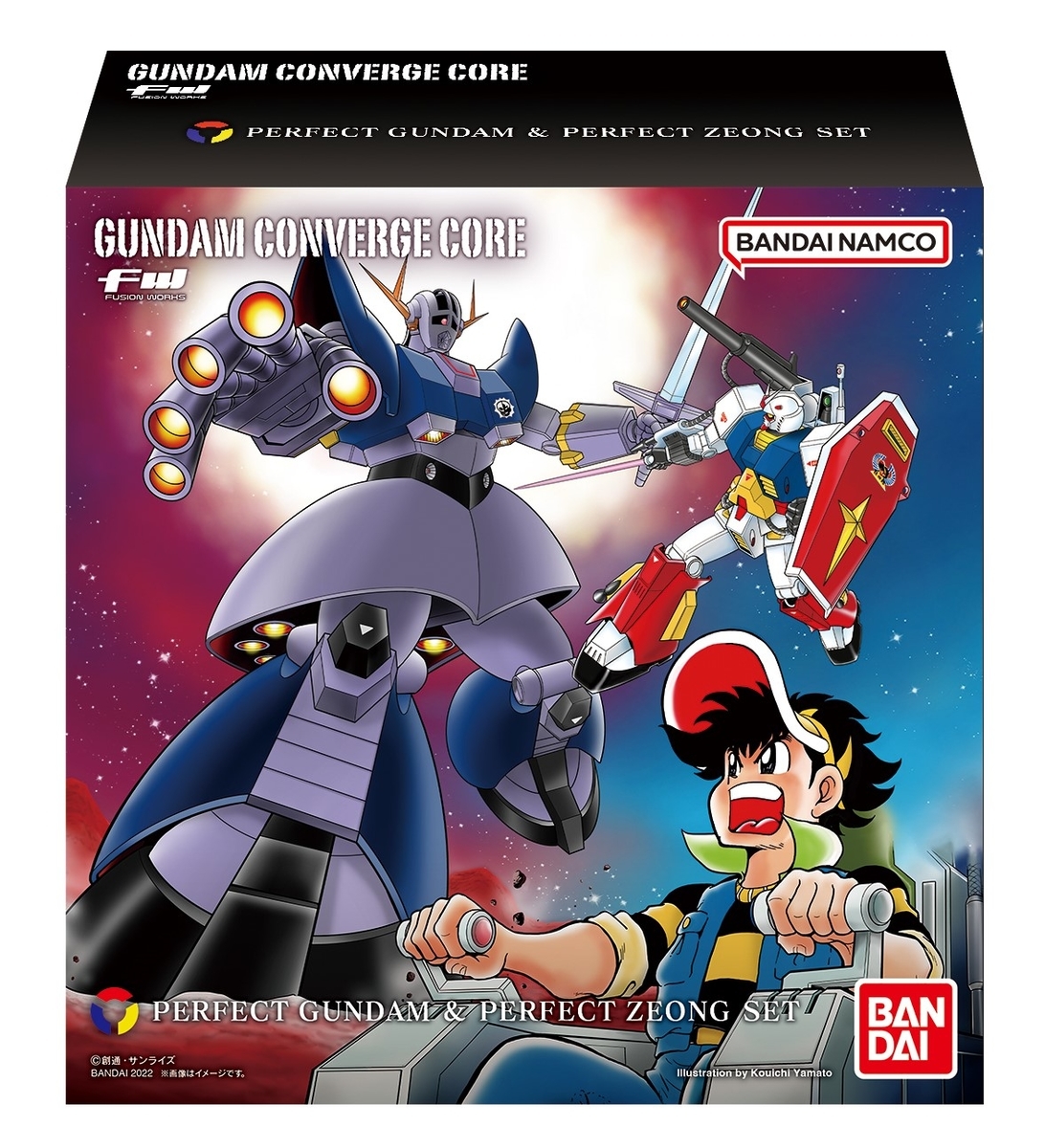 FW GUNDAM CONVERGE】”パーフェクト”の名を冠する2体がセットになって