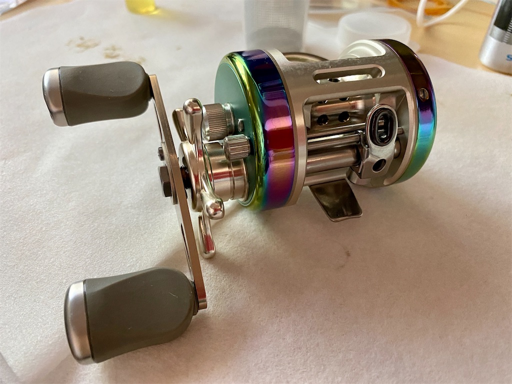 リョービ バリウスF200を入手＆メンテ！ - 釣りで一息。