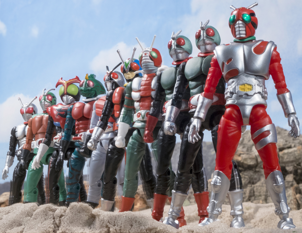 遂に昭和ライダーコンプリート！ SHODO仮面ライダーVS シン＆Jセット