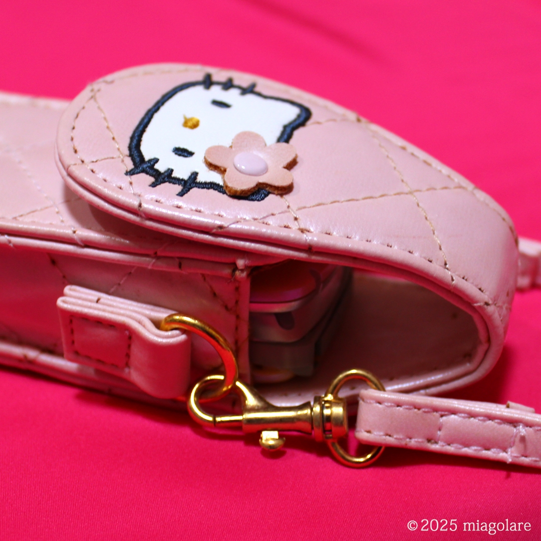 ハローキティブームの火付け役だったピンクキルトの携帯電話ケース