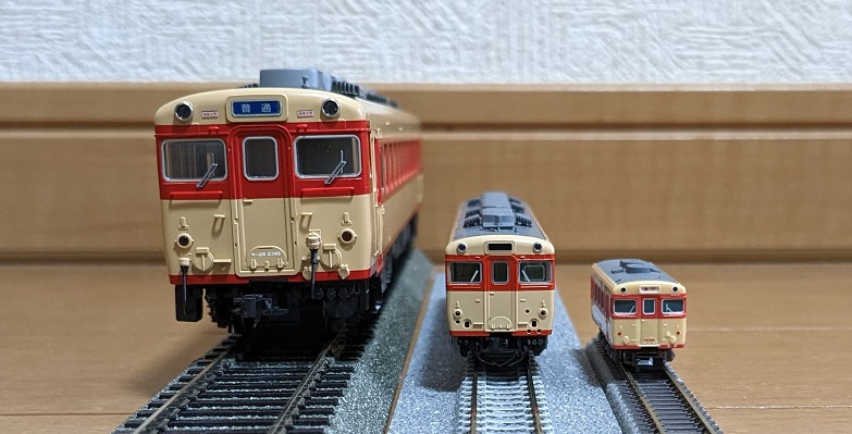 鉄道417 【鉄道模型大きさ比較！】Zゲージ、Nゲージ、HOゲージ