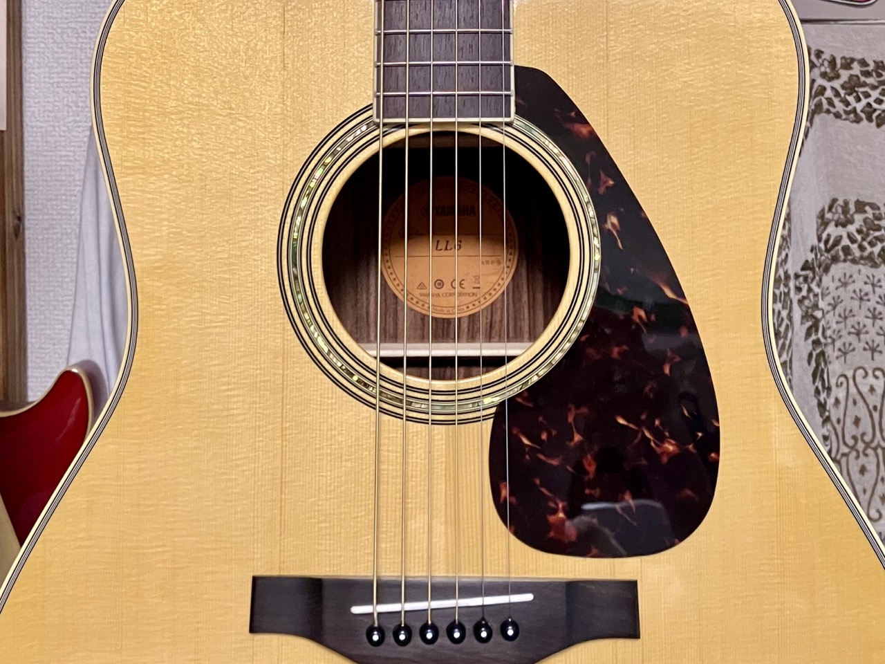 アコースティックギターが欲しくなり検討した末YAMAHA LL-6を買った