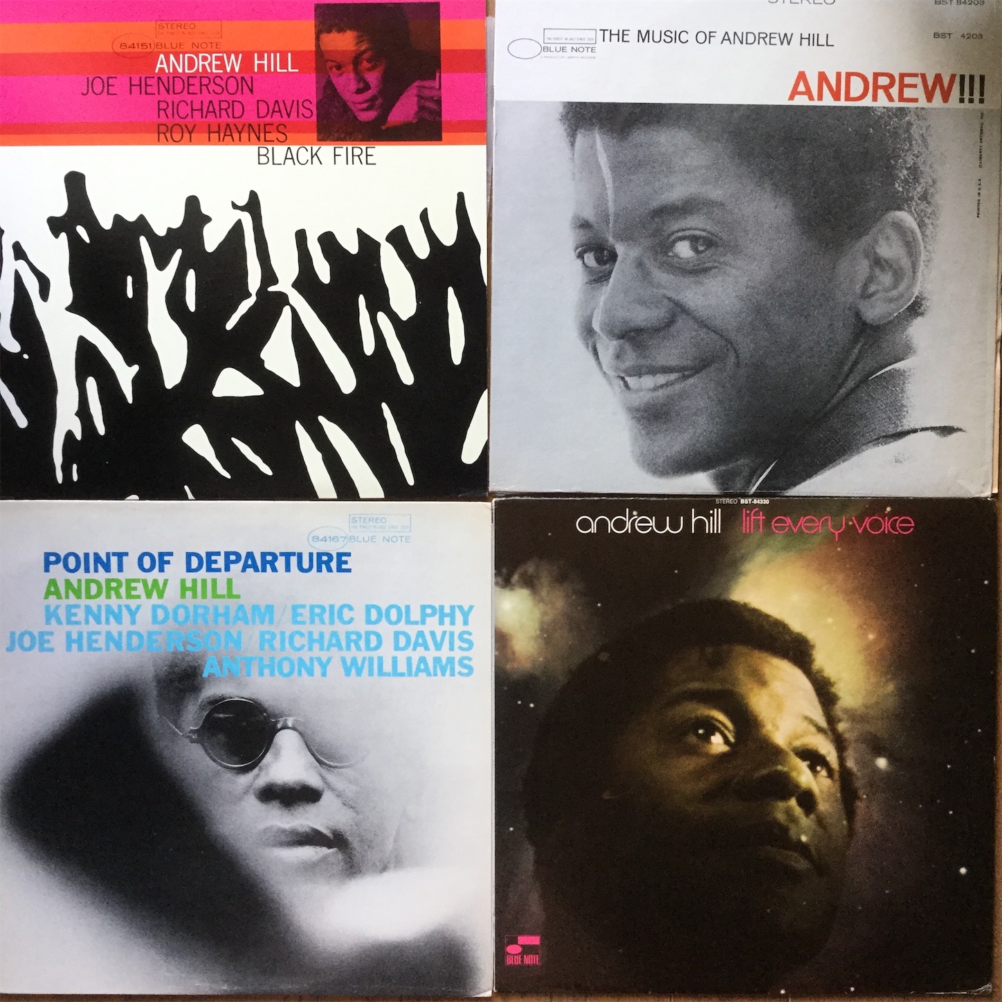 Andrew Hillのディスコグラフィーと保有音源 - K's Jazz Days