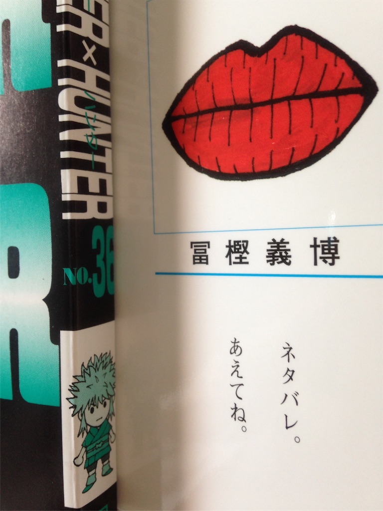 HUNTER×HUNTER 36巻の感想（たしかにネタバレだったね） - モブト