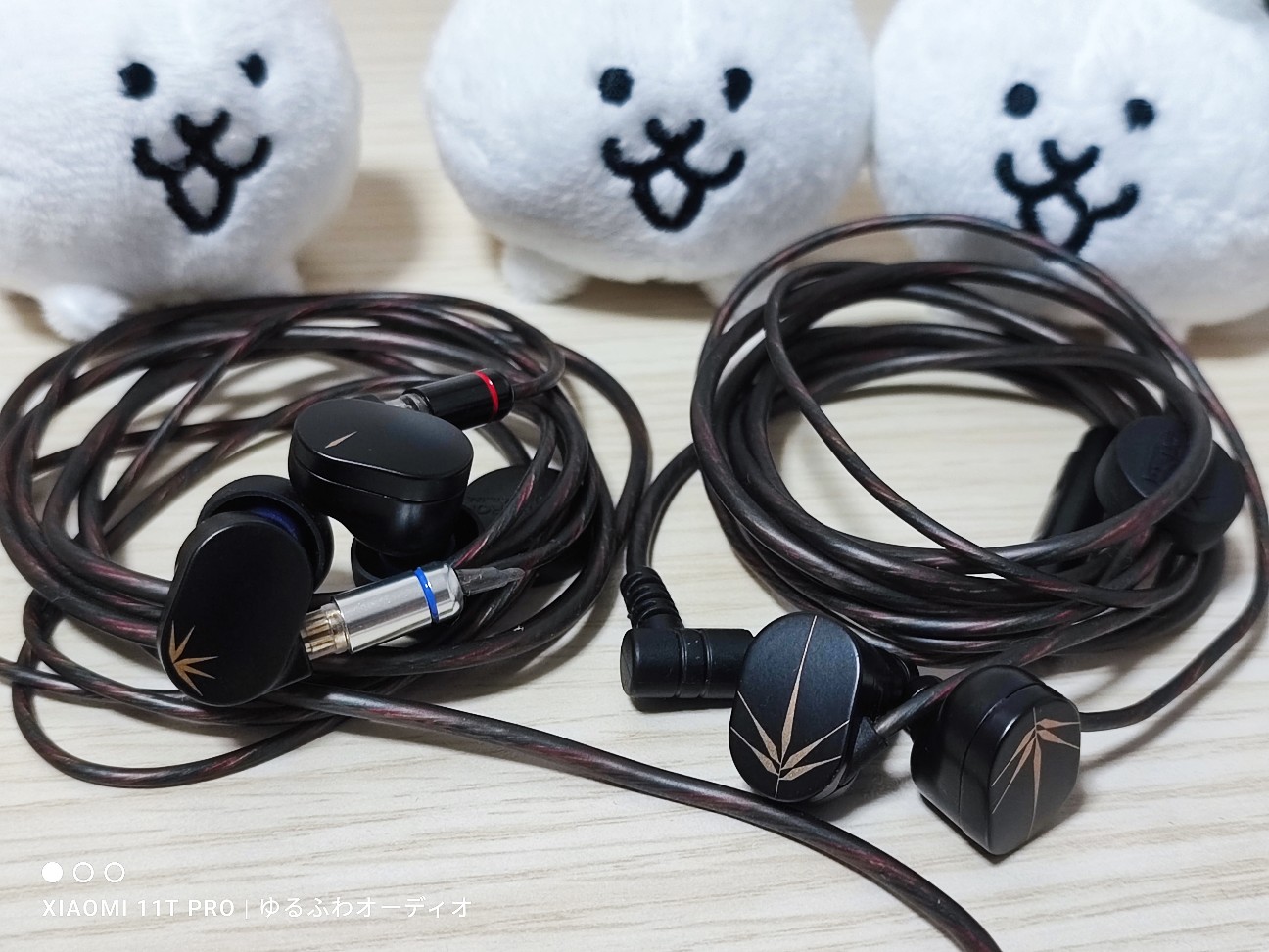 雑記：水月雨 Moondrop 竹CHU II 竹CHU（竹I）ケーブルやTripowinの