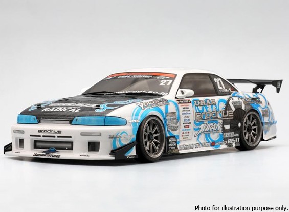 ヨコモ1/10 1093スピードS14クリアボディセット